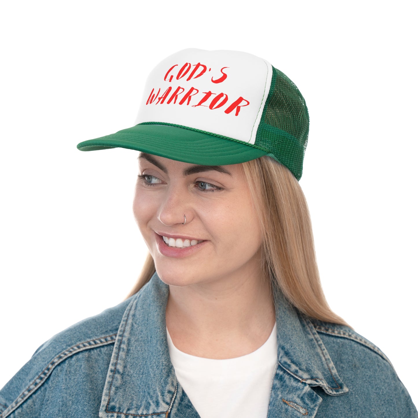 God's Warrior Trucker Cap