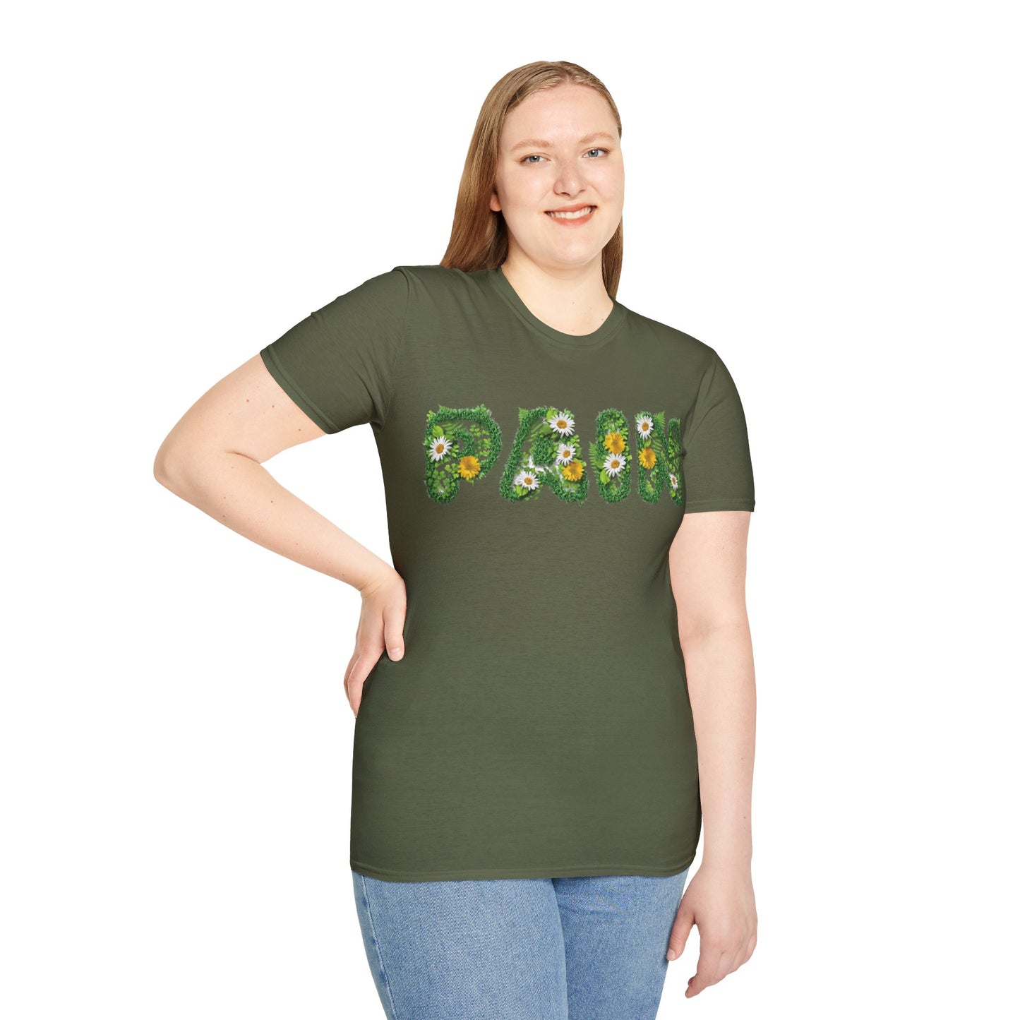 PAIN WNBIY Flowers T-Shirt